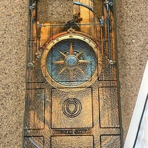 Brown and Blue Phone Case